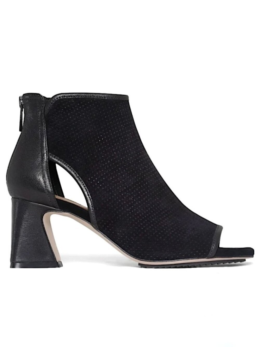 DONALD J PLINER Ennia Open Toe Booties 9.5 Black